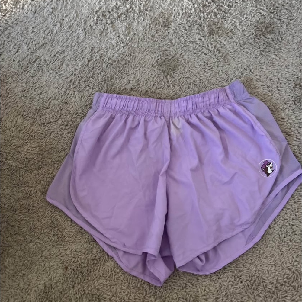 Buc-ee's Purple Shorts Size M